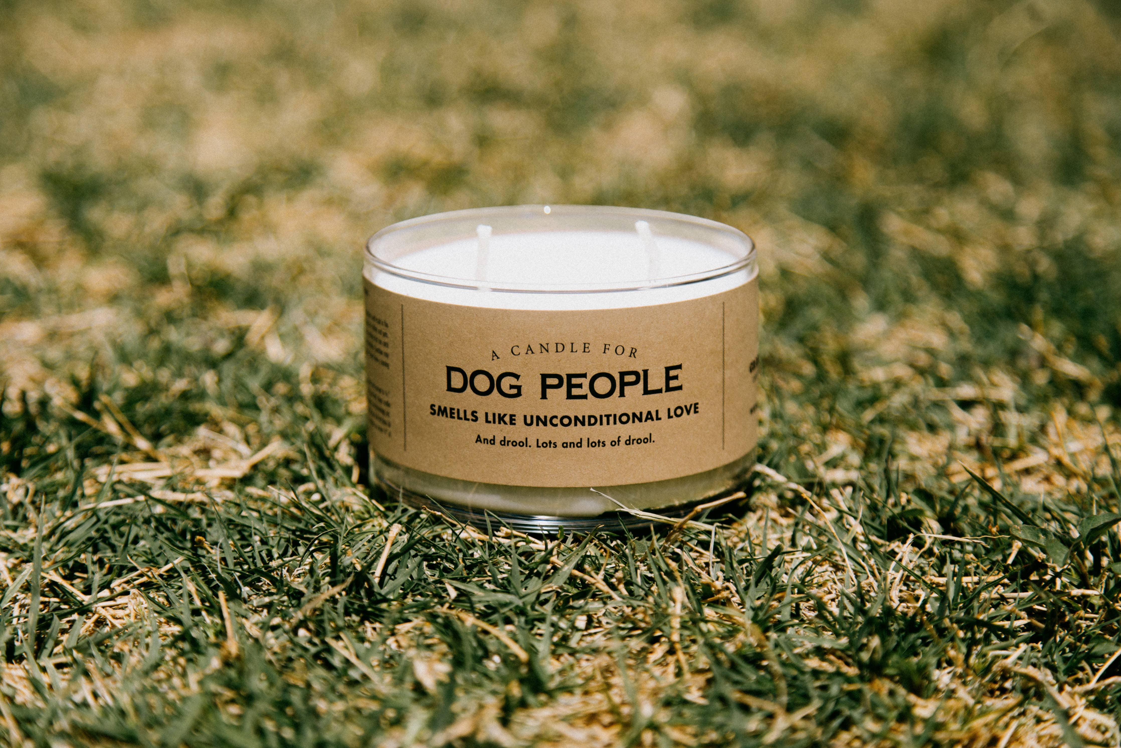 Whiskey River Soap Co. - A Candle for Dog People | Funny Candle