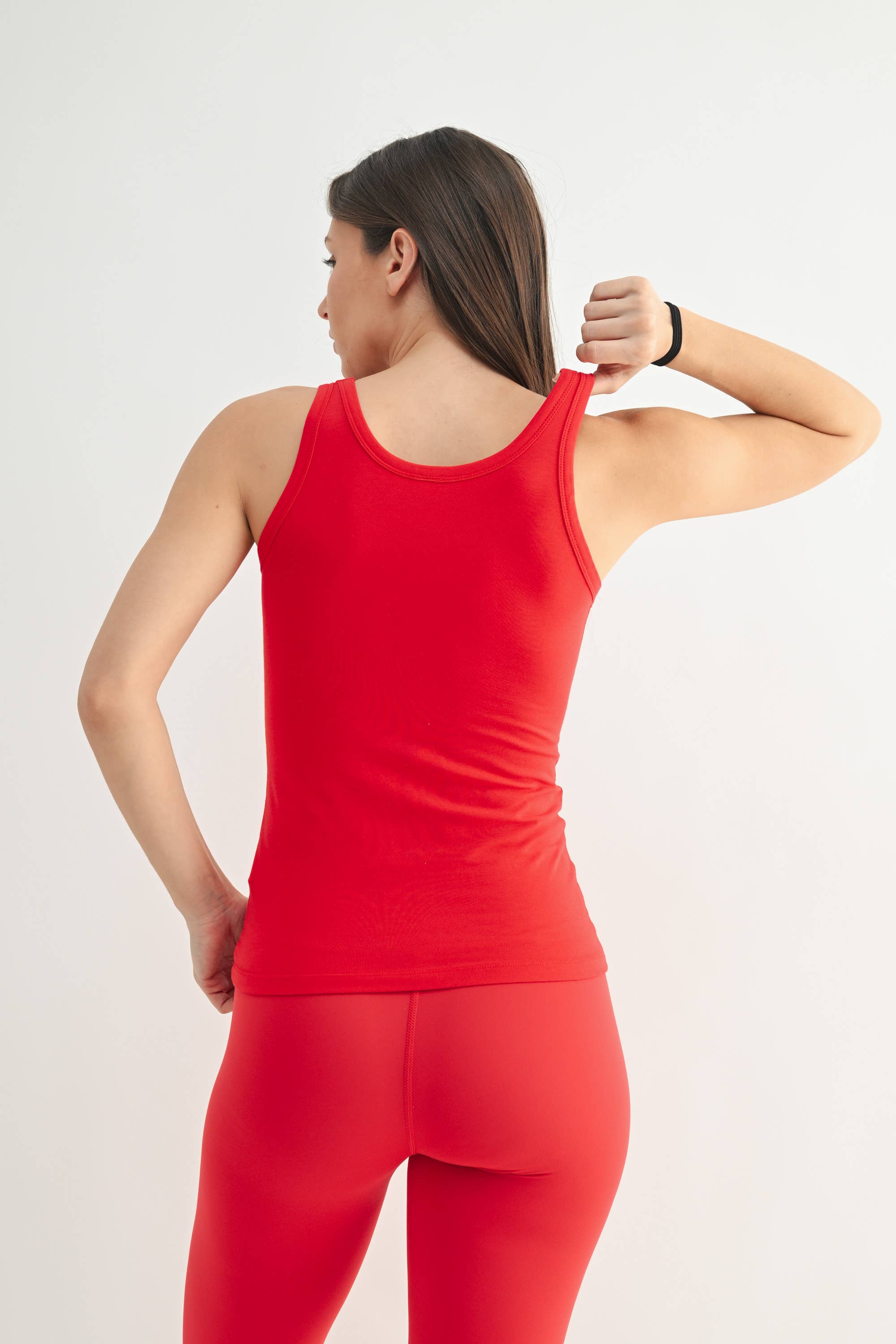 Mono B Scoop Neck Tank Top