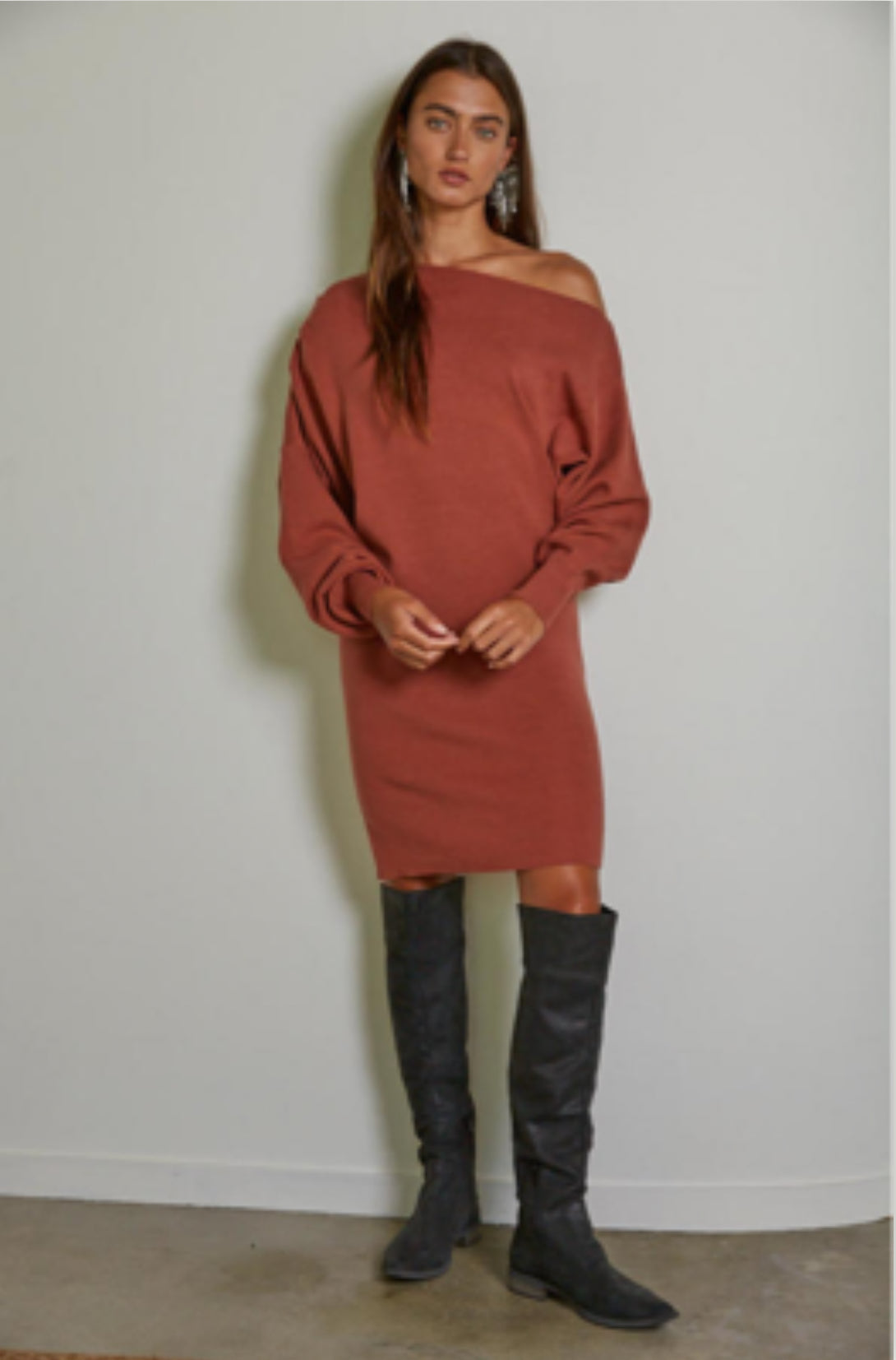 By Together Loreen Sweater Mini Dress
