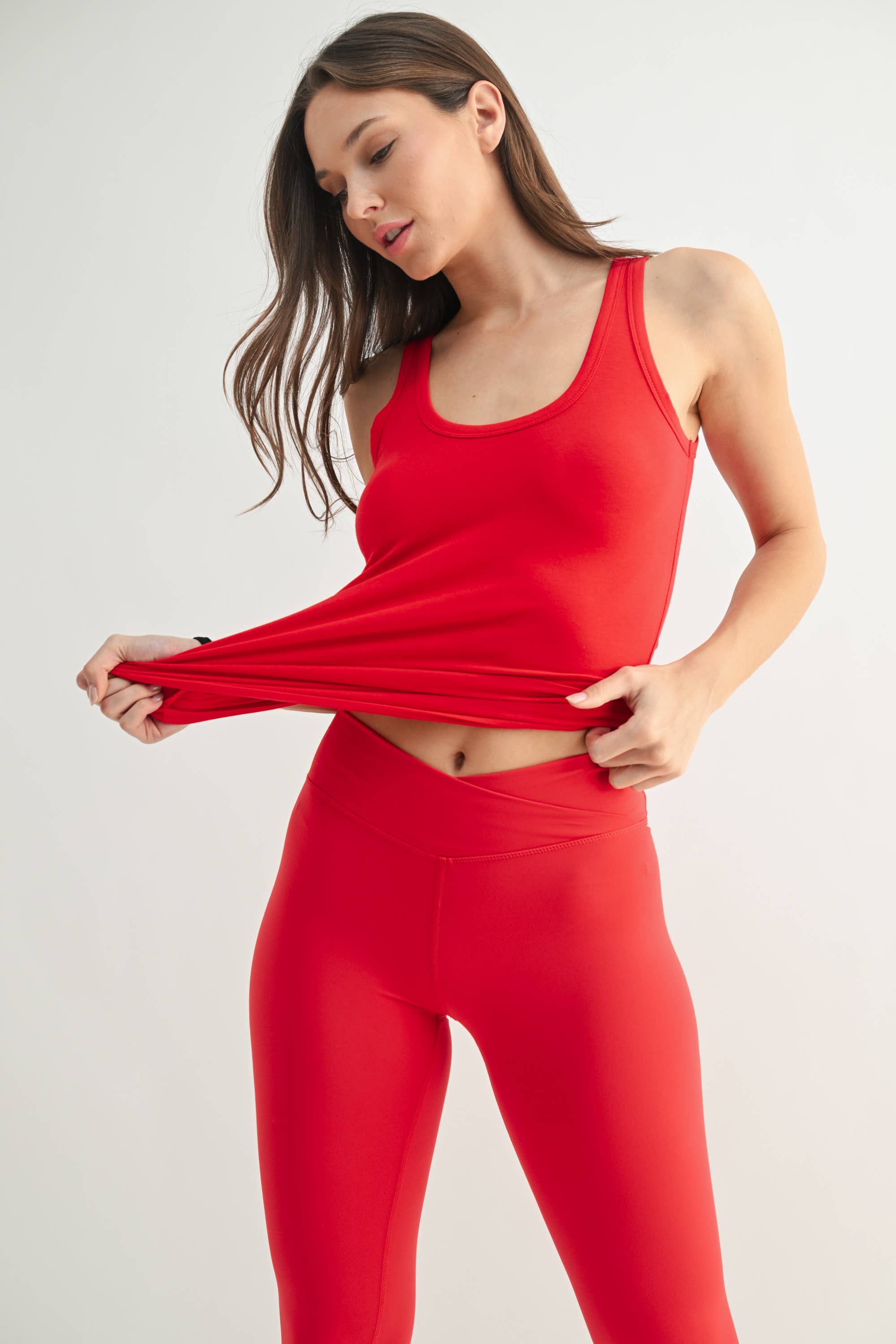 Mono B Scoop Neck Tank Top