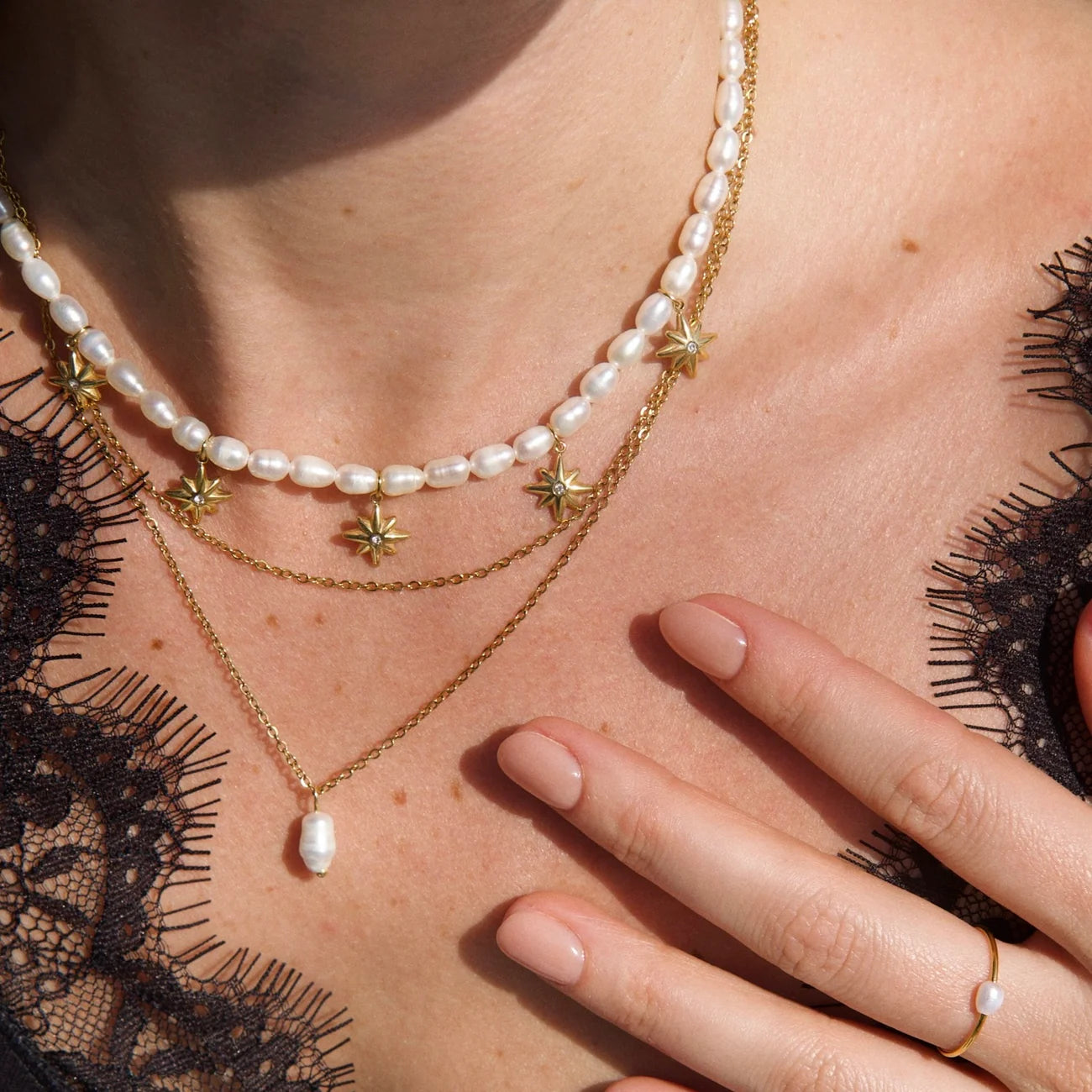 Ellie Vail Somers Pearl Ring