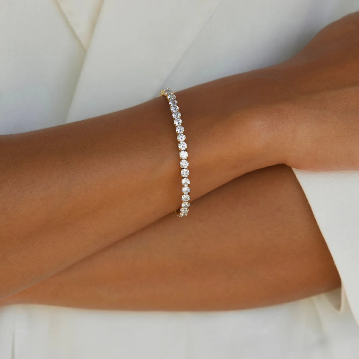 Ellie Vail Ezra Tennis Bracelet