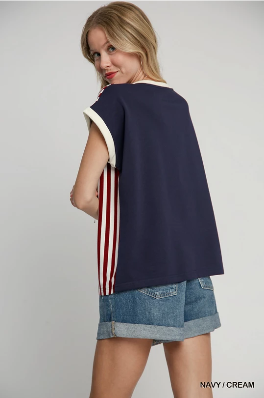 Umgee Stars and Stripes Top