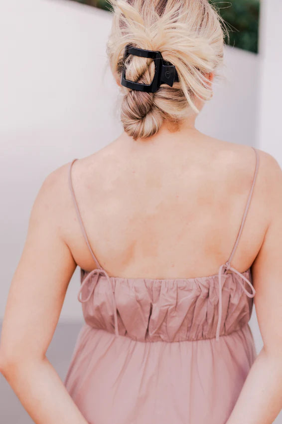 Teleties Square Curved Flat Hair Clips