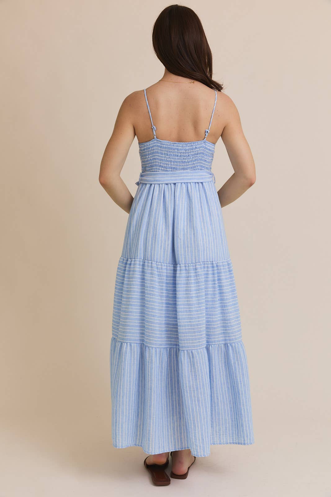 Gilli Nautical Striped Cotton Sundress
