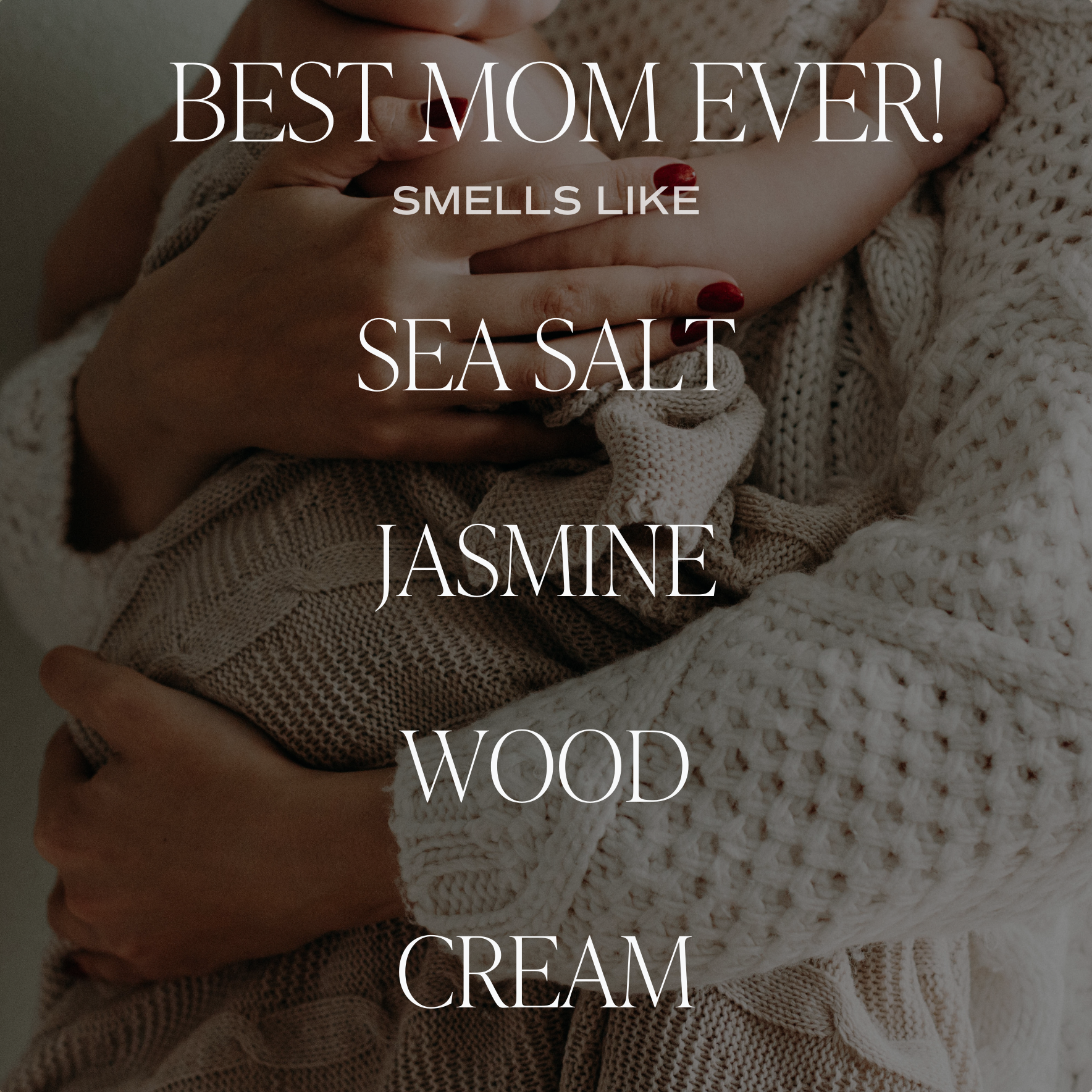 Sweet Water Decor Best Mom Ever Soy Candle with Wooden Lid
