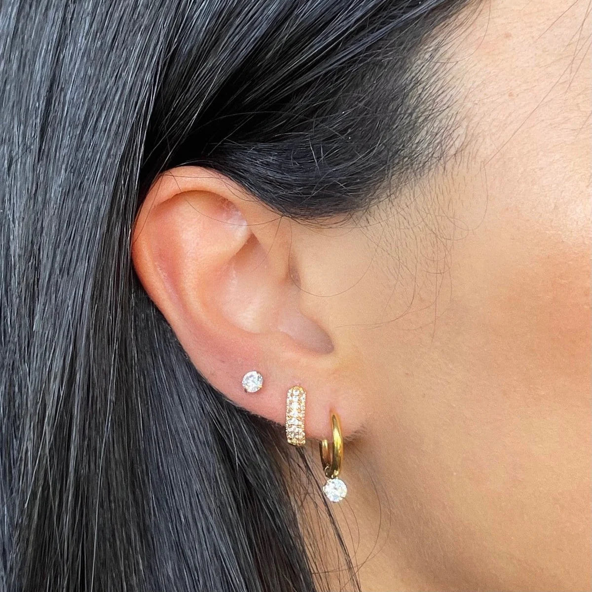 Ellie Vail Yolanda Huggie Earring
