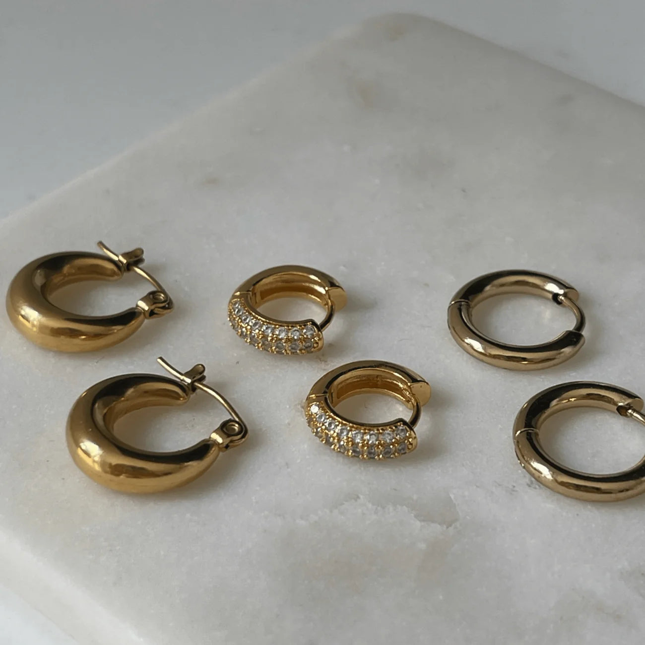 Ellie Vail Yolanda Huggie Earring
