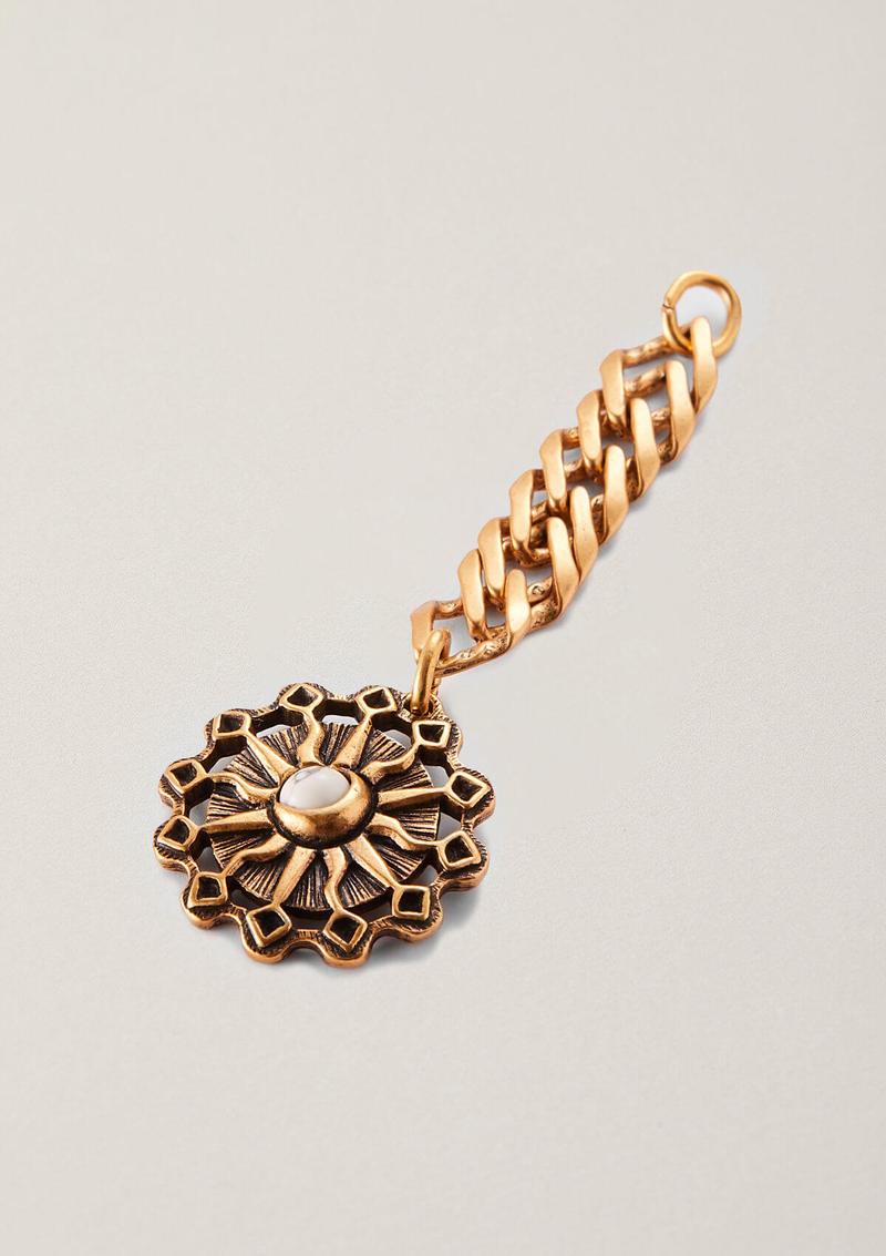 Air & Anchor | Universal Balance Sun and Moon Necklace Pendant with Crew Extender