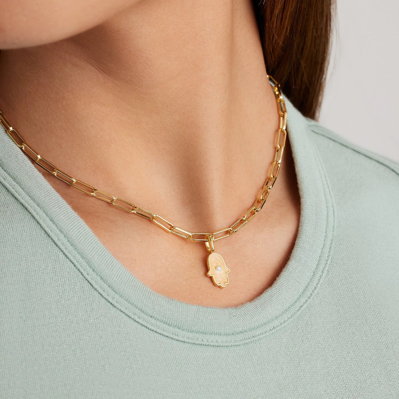 Gorjana Hamsa Parker Charm