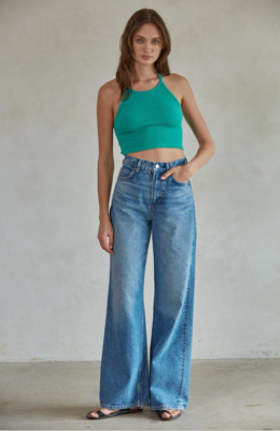 By Together Cropped Racerback Brami