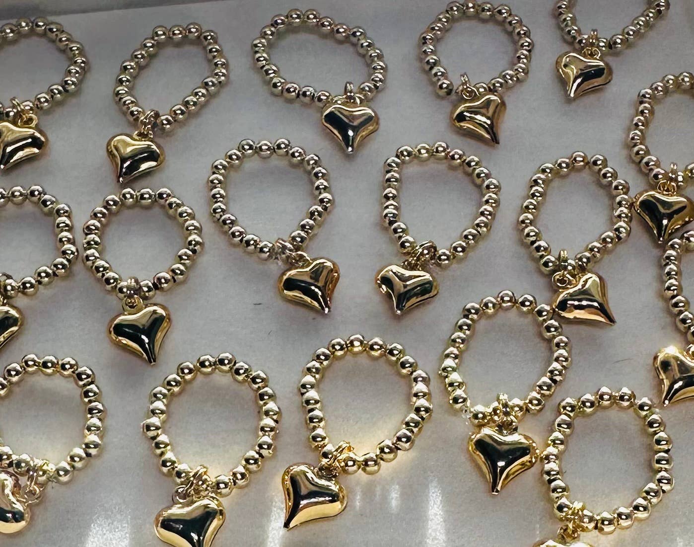 Bandana Heart Stretch Charm