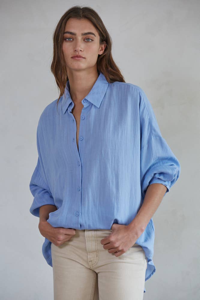 By Together Cape May Button Down Woven Shirt