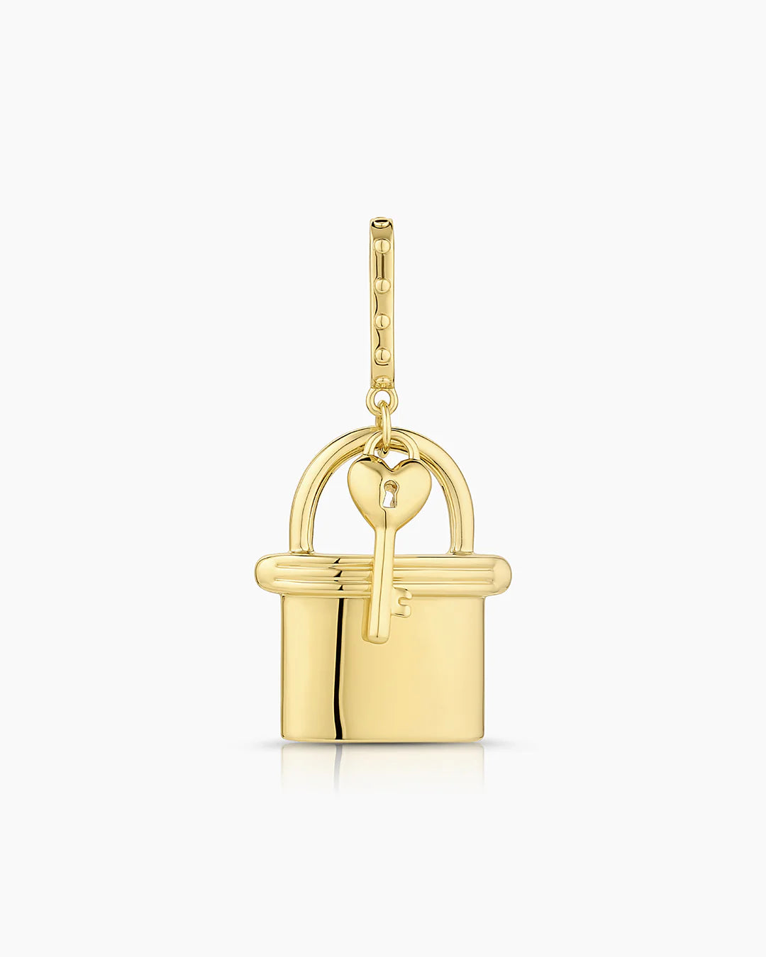 Gorjana Lock & Key Statement Charm