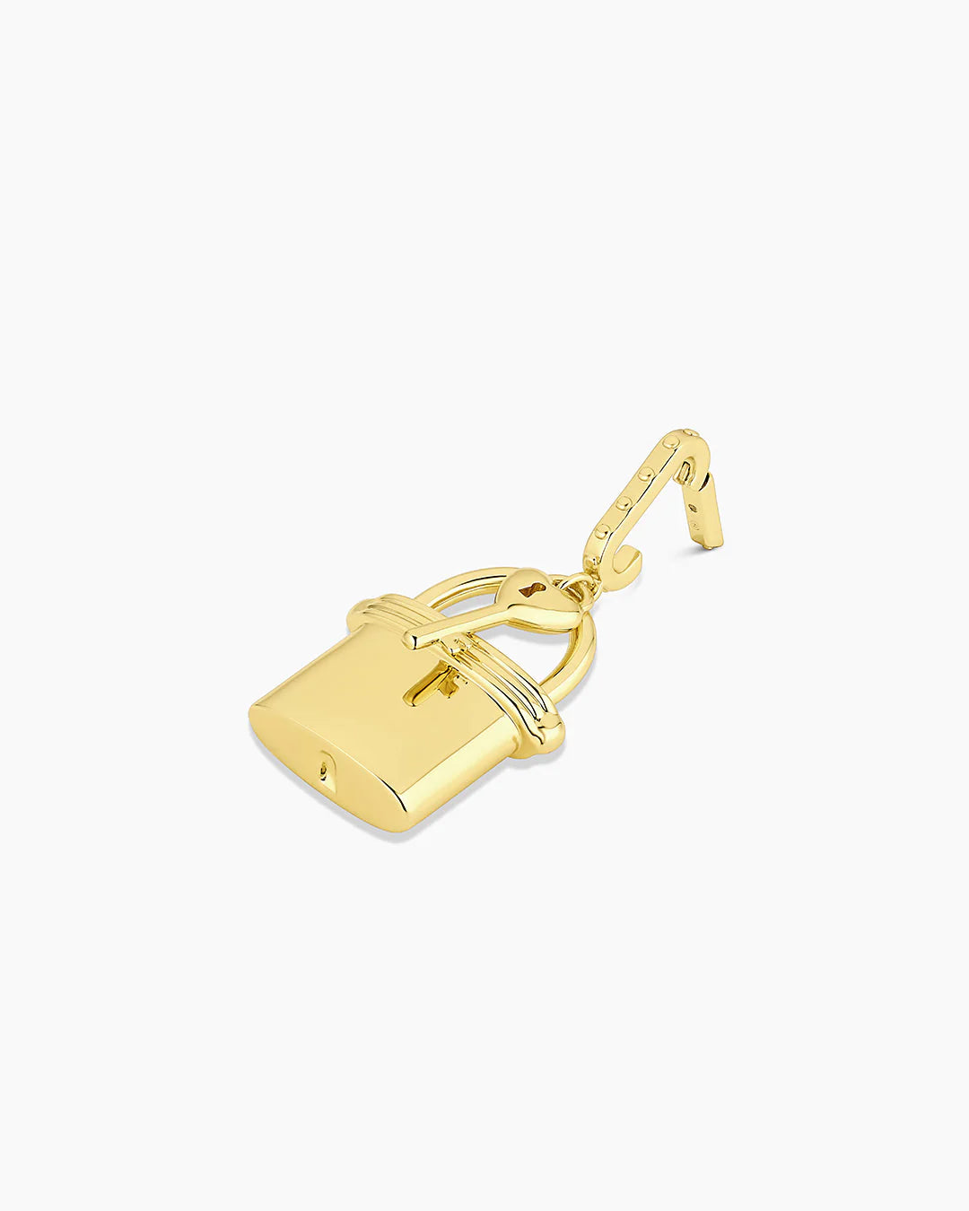 Gorjana Lock & Key Statement Charm