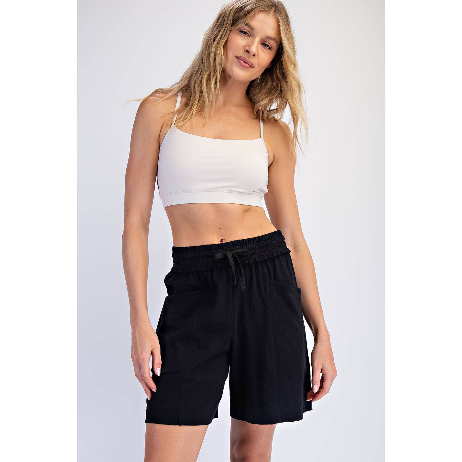 Rae Mode 7" Cotton Slub Lounge Shorts