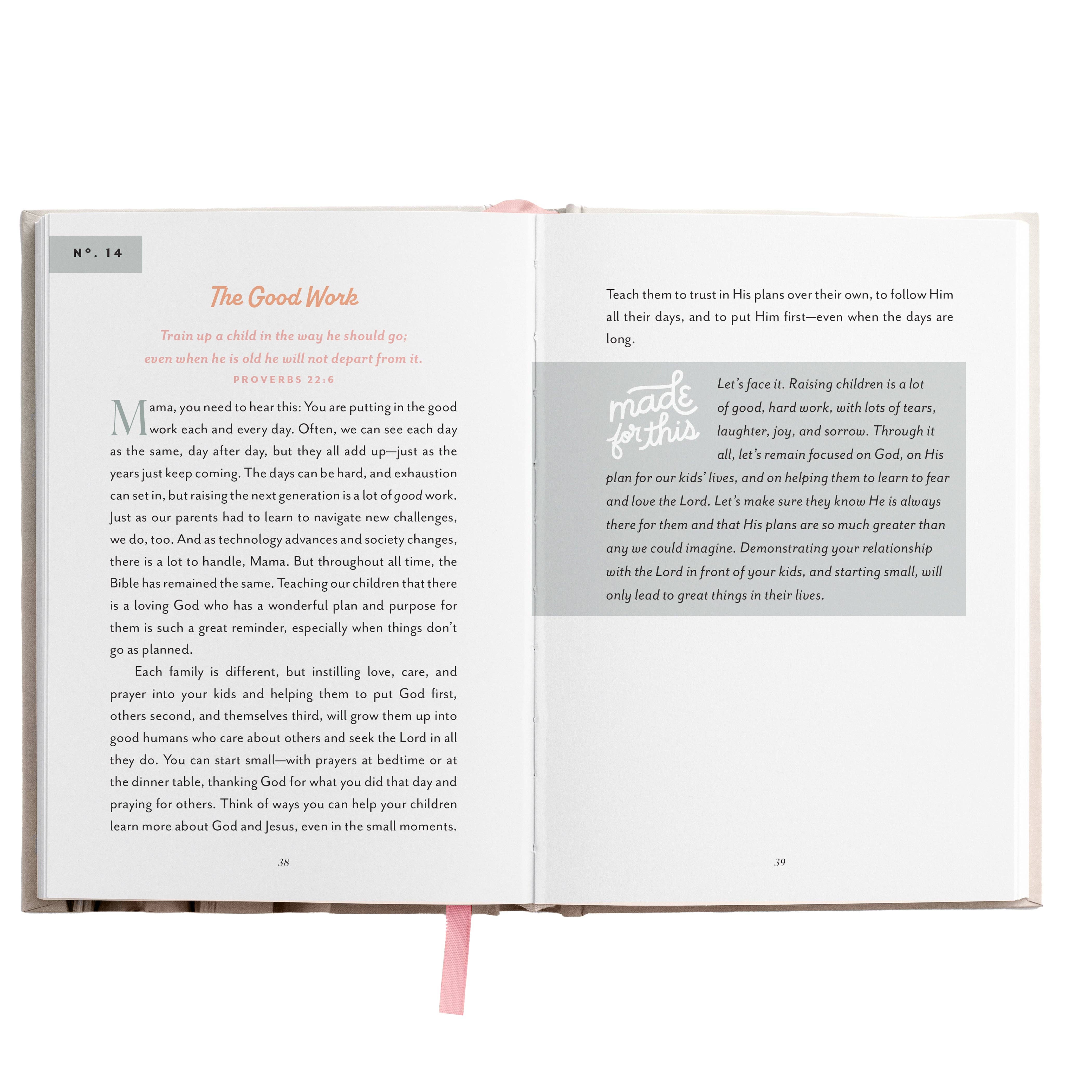 Sweet Water Decor You Are Made For This Book : Devotions To Uplift & Encourage Moms