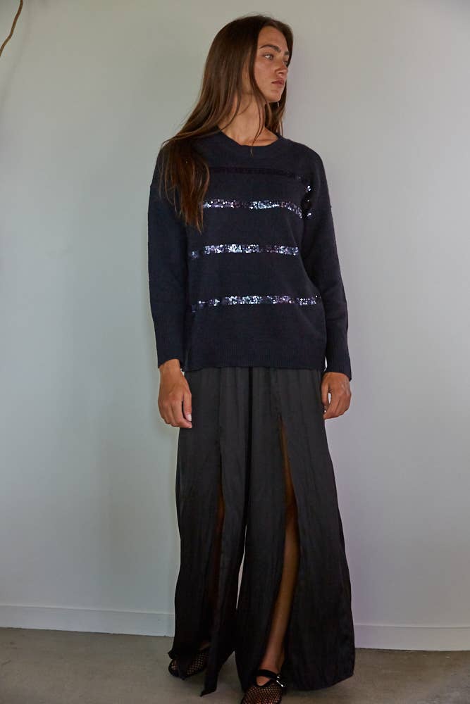 By Together Shimmer On Crew Sweater