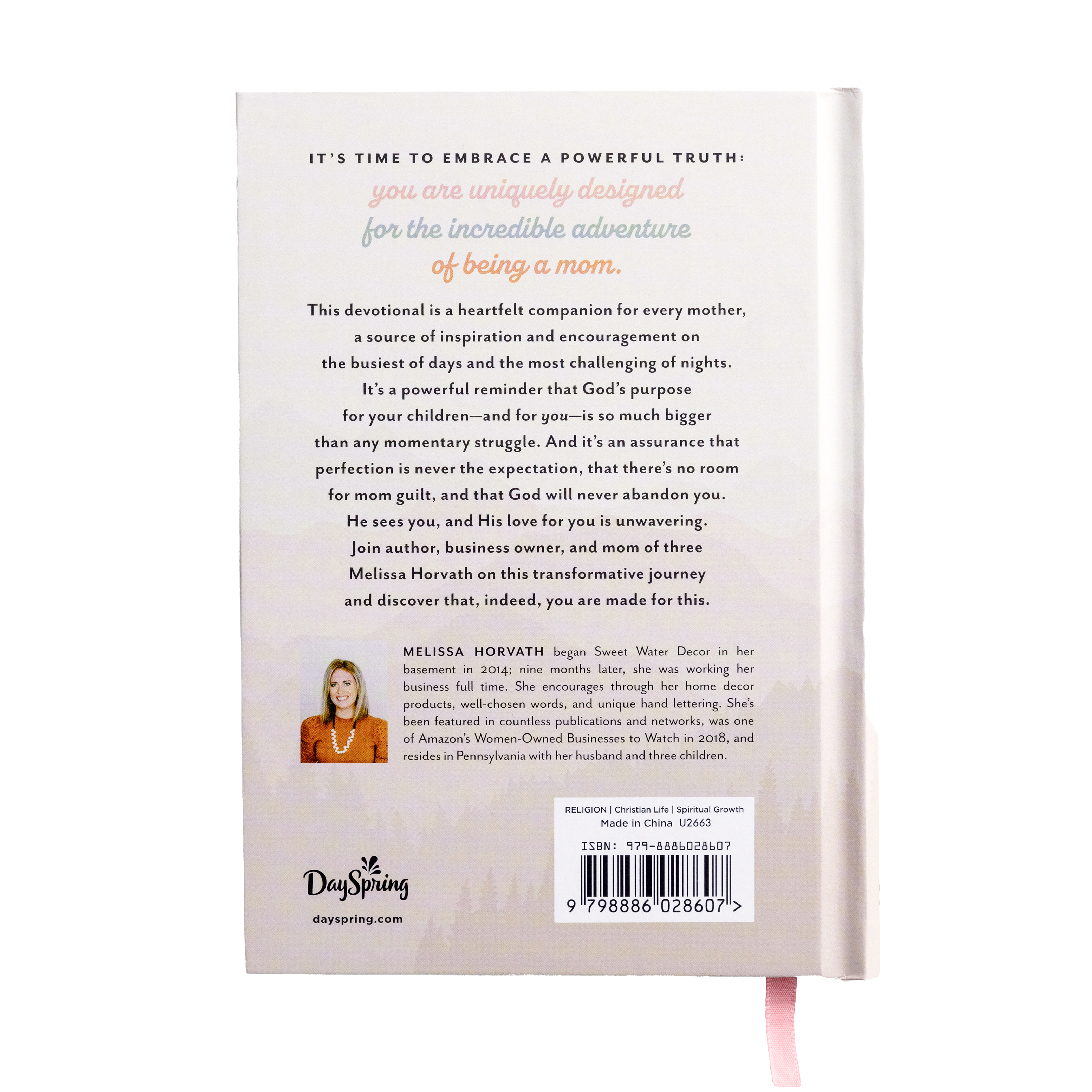 Sweet Water Decor You Are Made For This Book : Devotions To Uplift & Encourage Moms