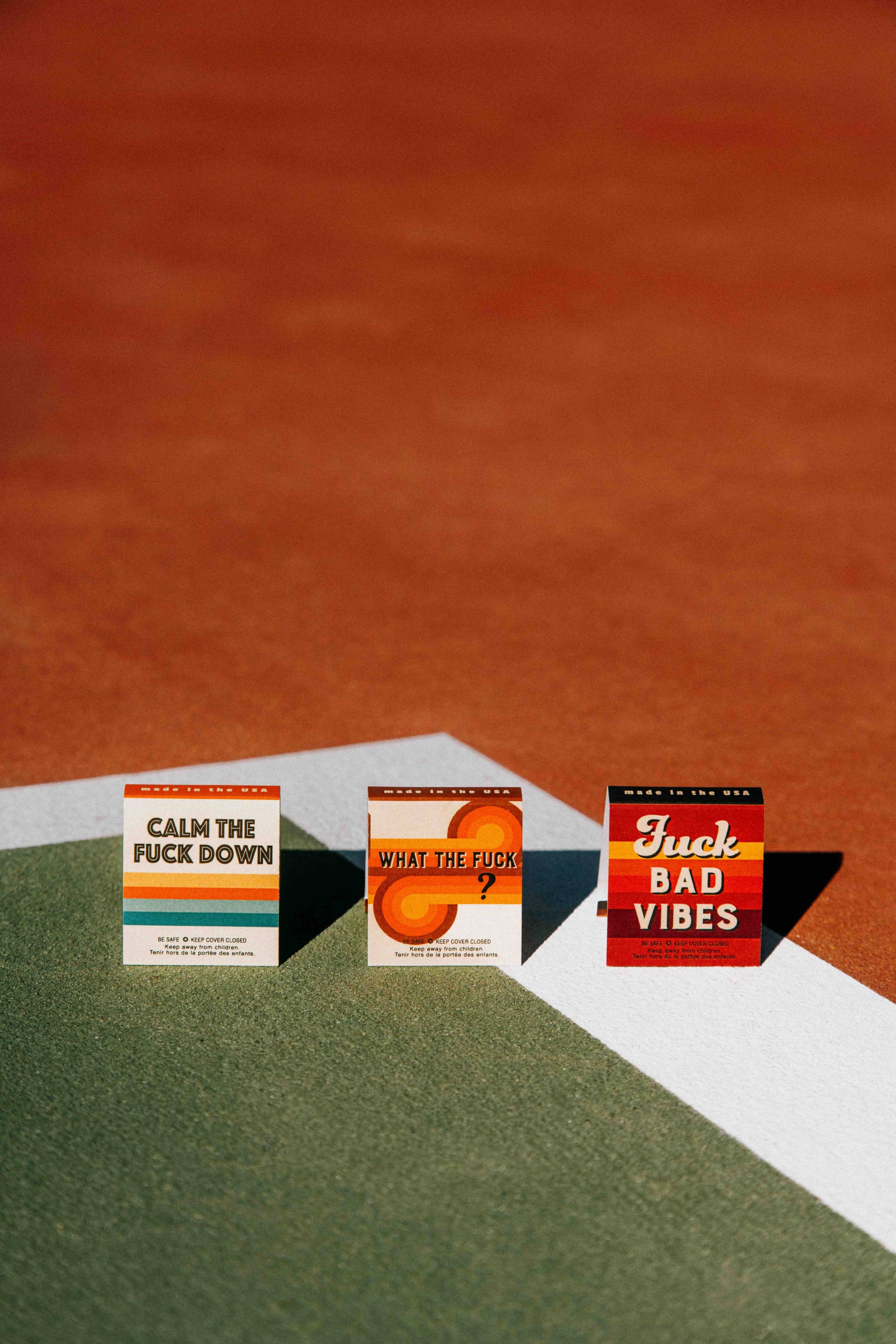 Whiskey River Soap Co. WTF Vintage Matchbooks
