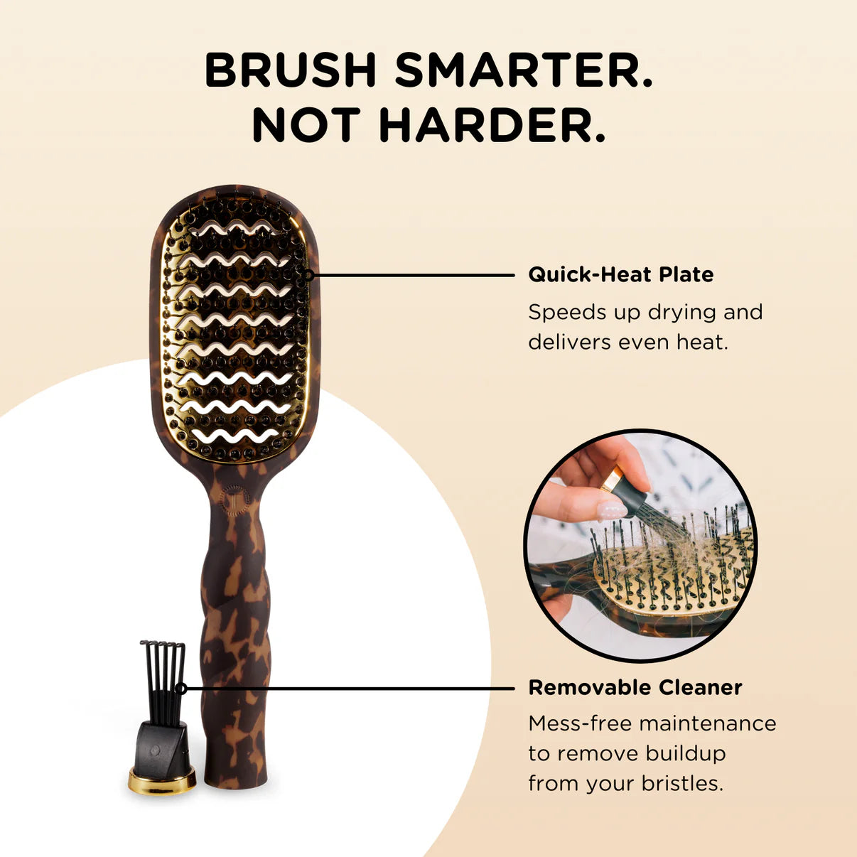 TELETIES Vented Hair Brush