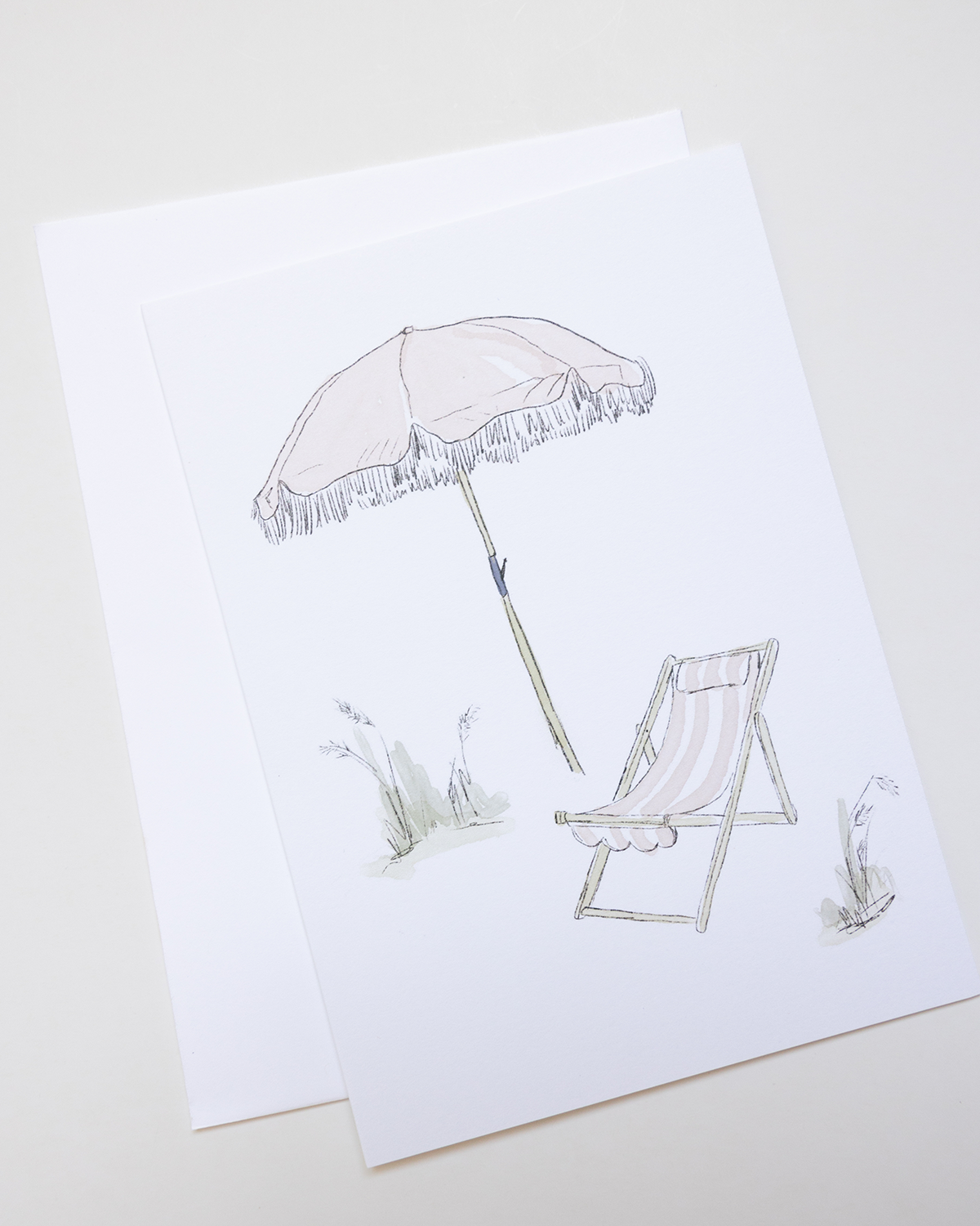 Sumner Lane - Beach Girl Greeting Card