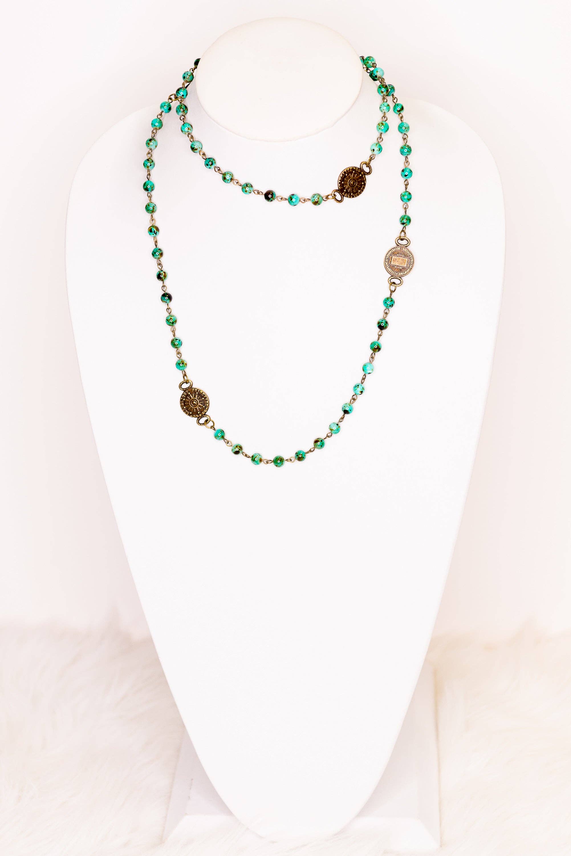 Dylan Designs - Blythe Necklace / Bracelet in Turquoise