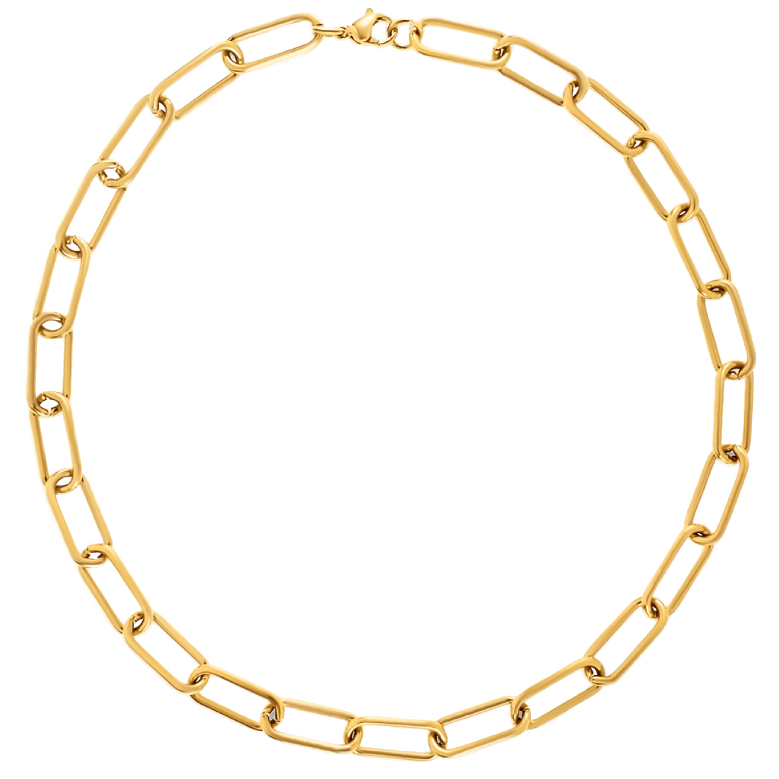 Ellie Vail Carla Paper Clip Chain Necklace