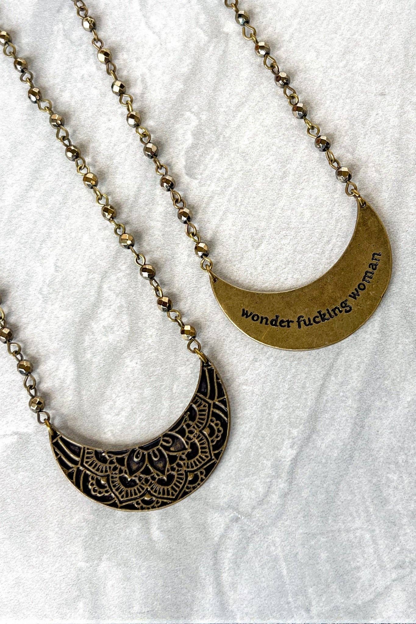 Dylan Designs - Wonder Woman Necklace in Bronze