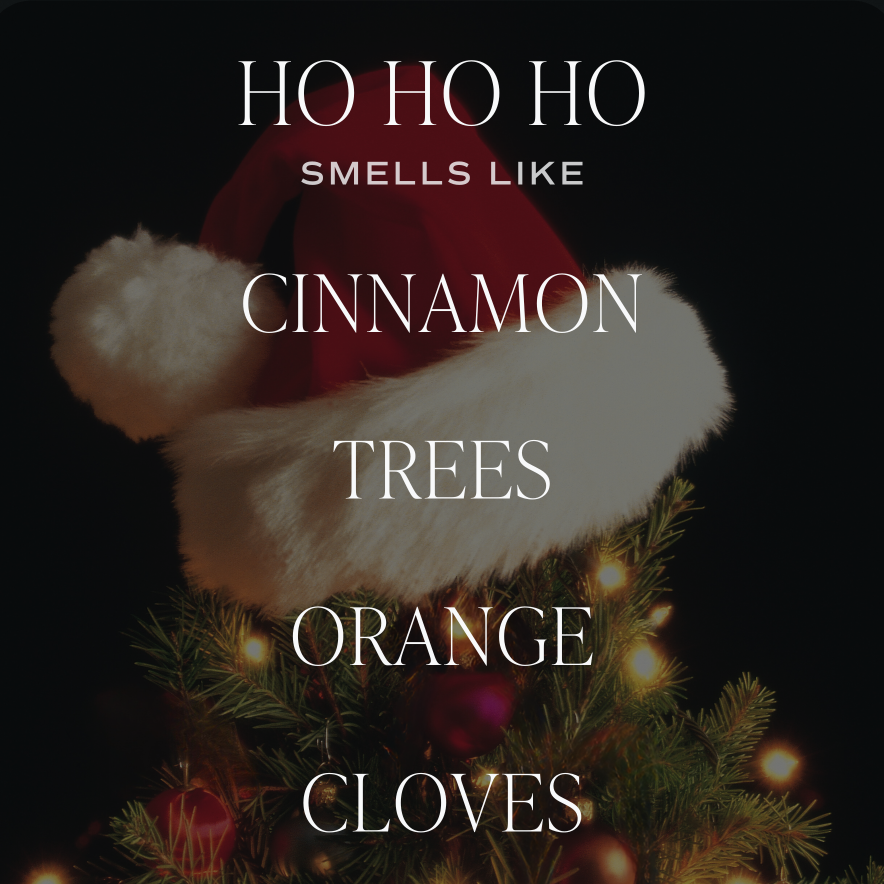 Sweet Water Decor - Ho Ho Ho 15 oz Soy Candle in Red Vessel