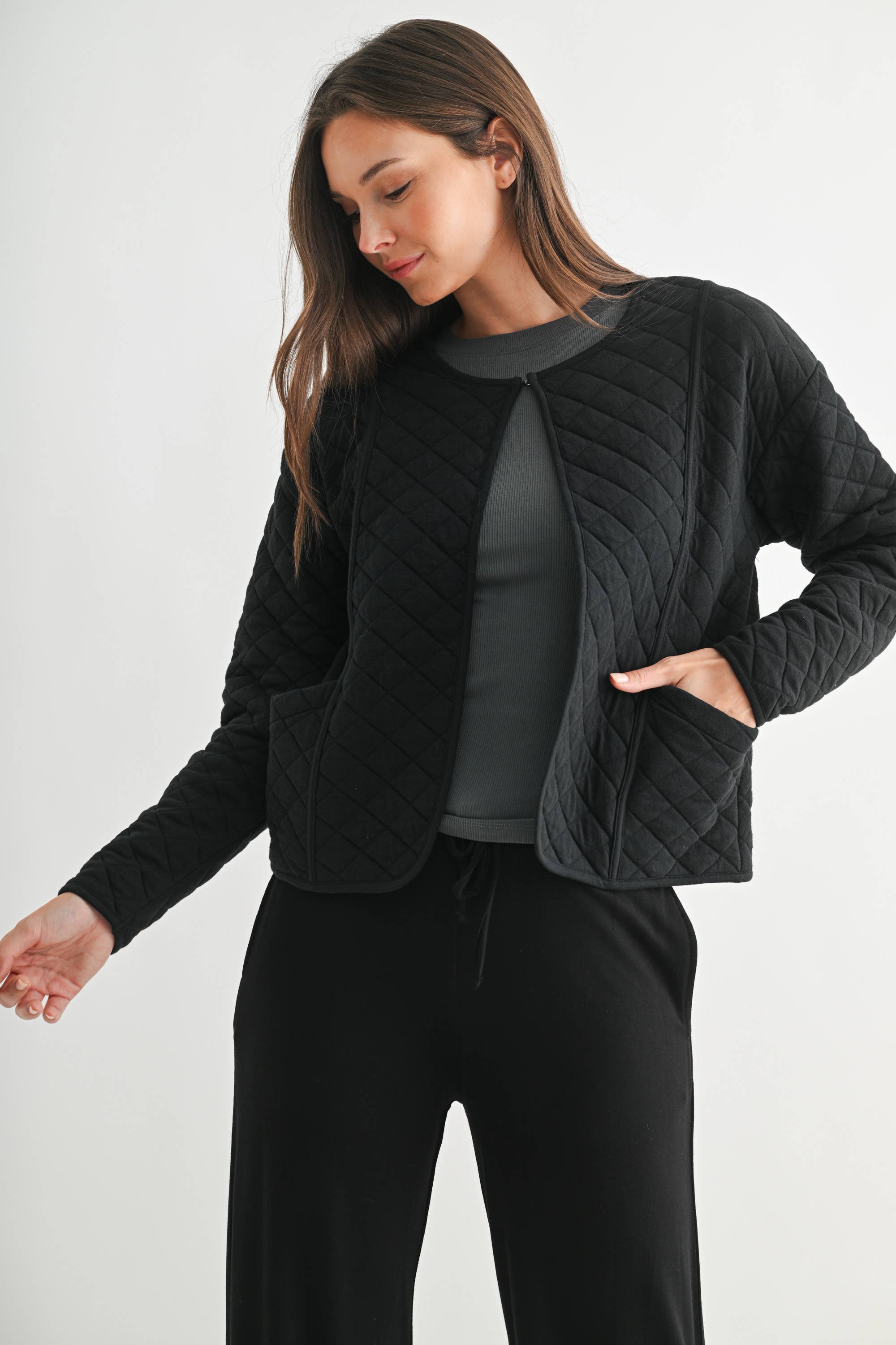 Mono B Vista Quilted Jacket