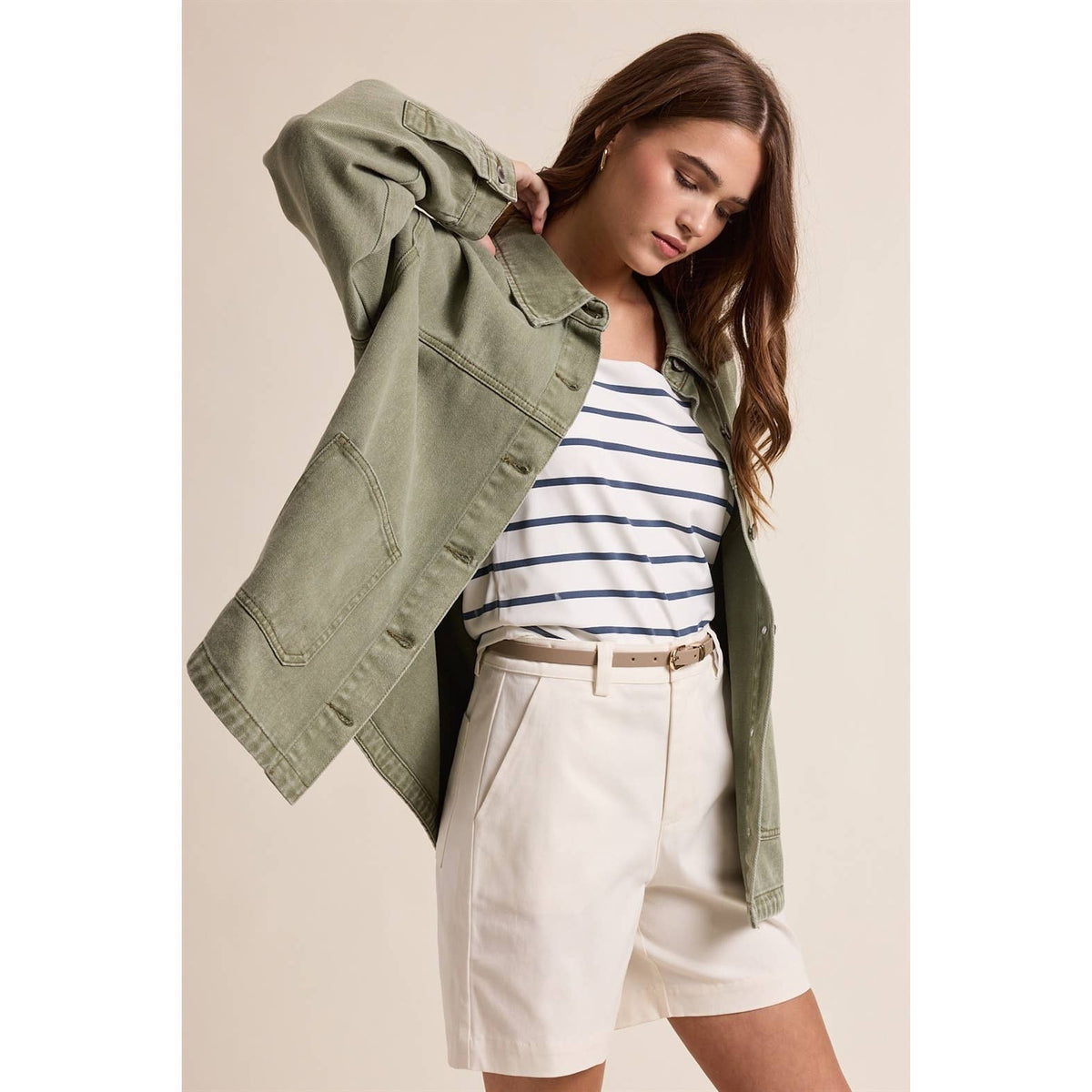 Wishlist Apparel - Relaxed Denim Trucker Jacket