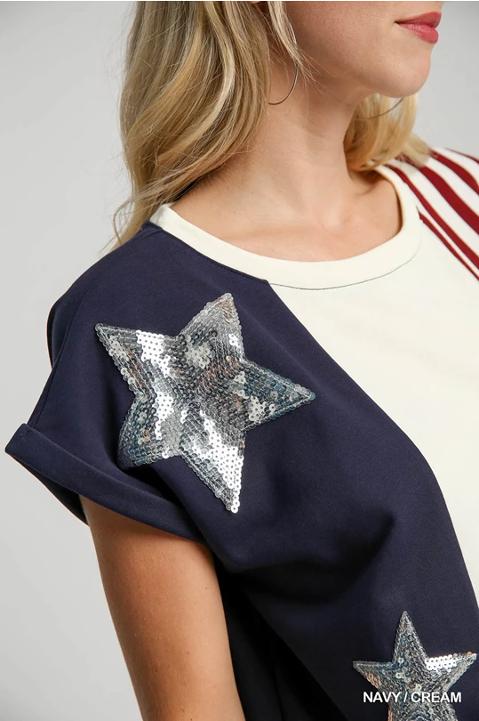 Umgee Stars and Stripes Top