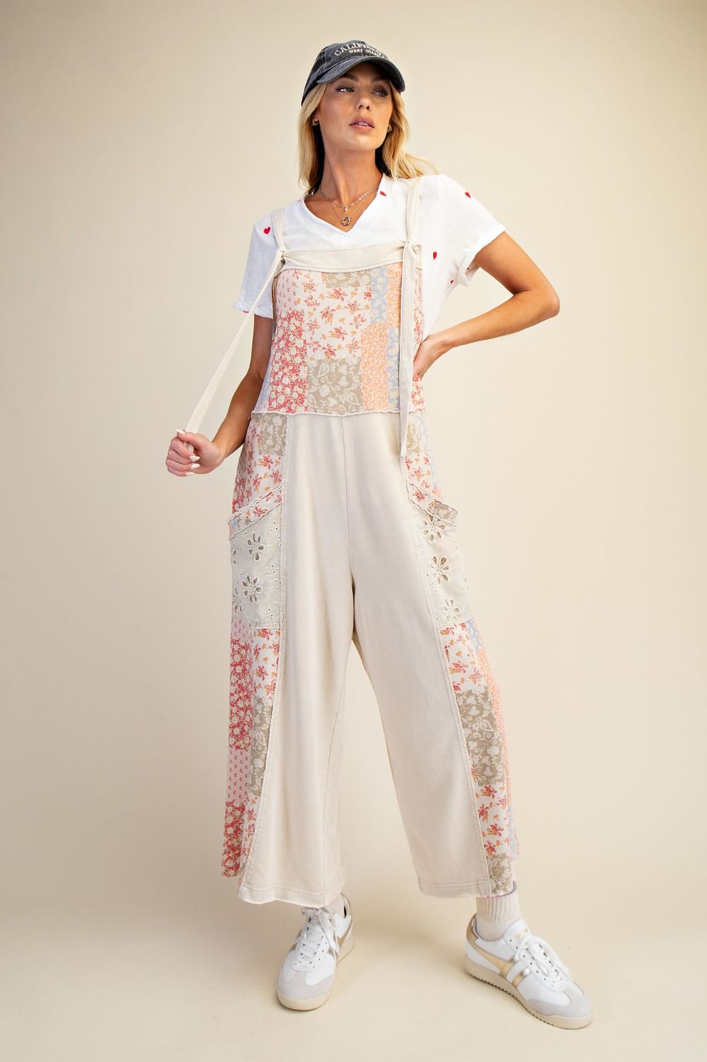 Easel Spring Fling Overall Jumper