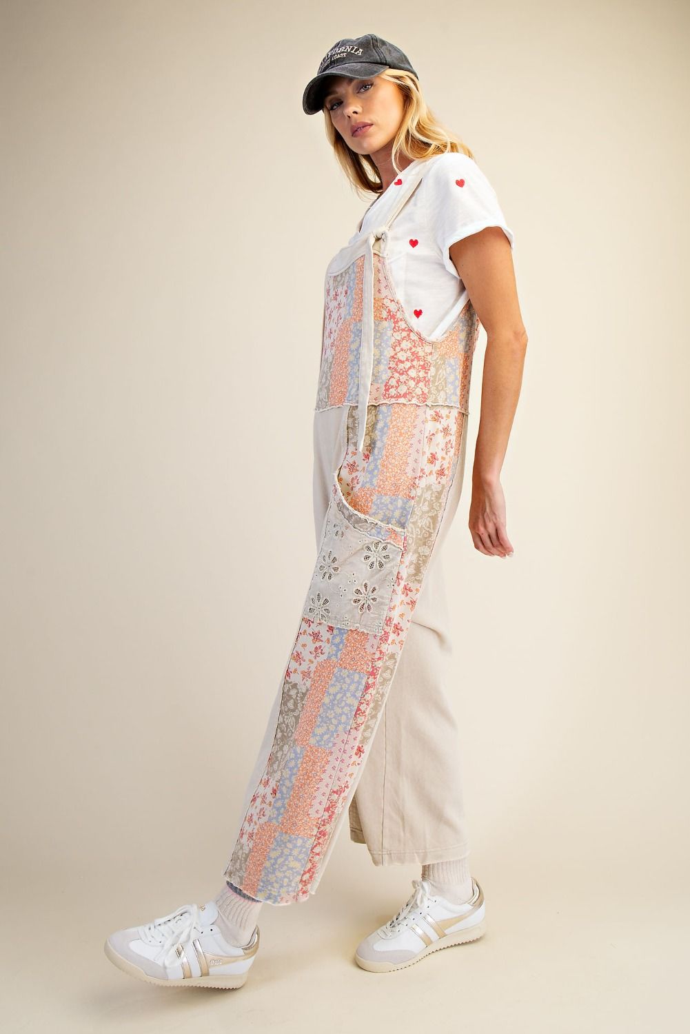 Easel Spring Fling Overall Jumper