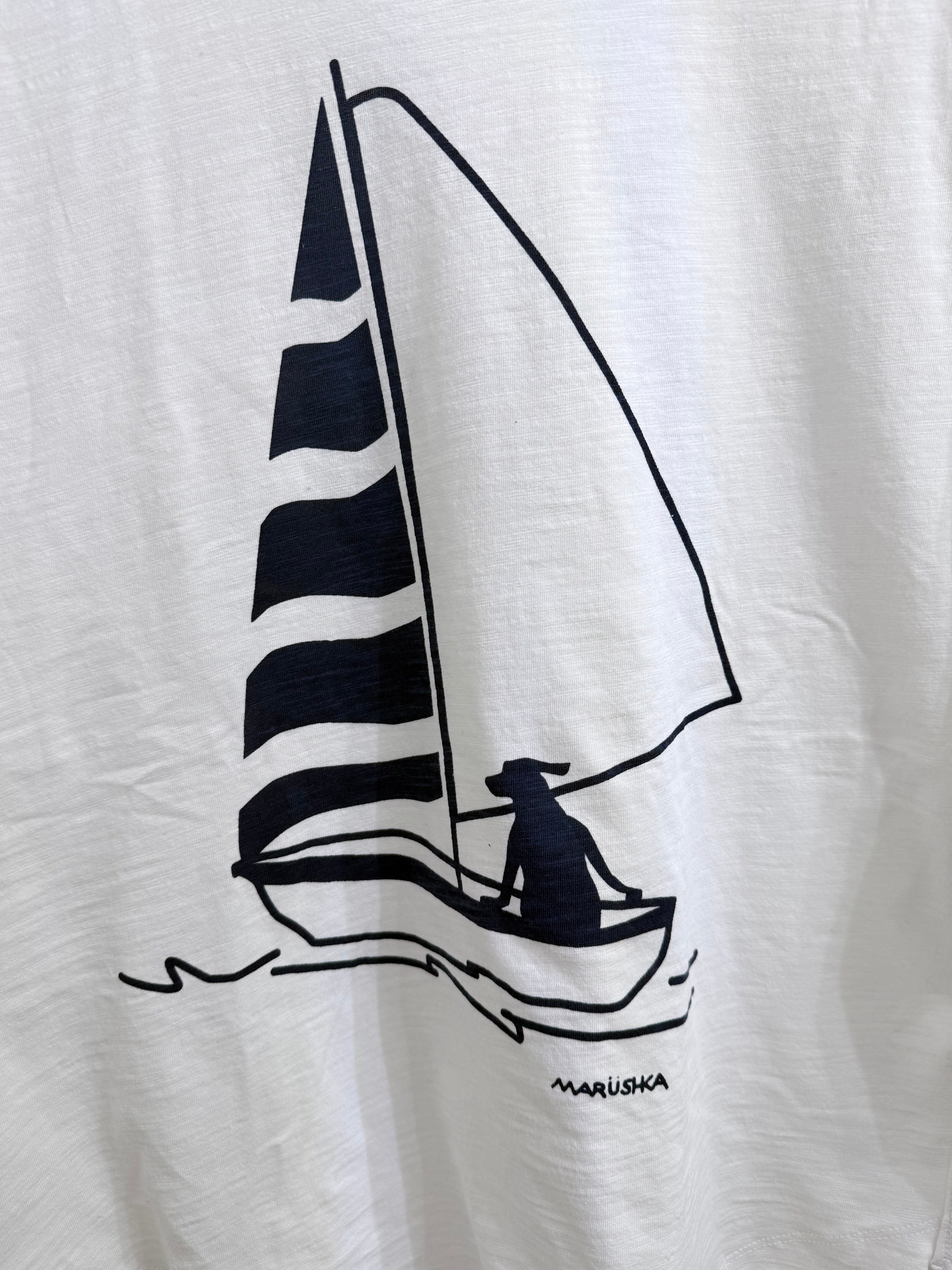 Sail Dog 3/4 Sleeve Tee