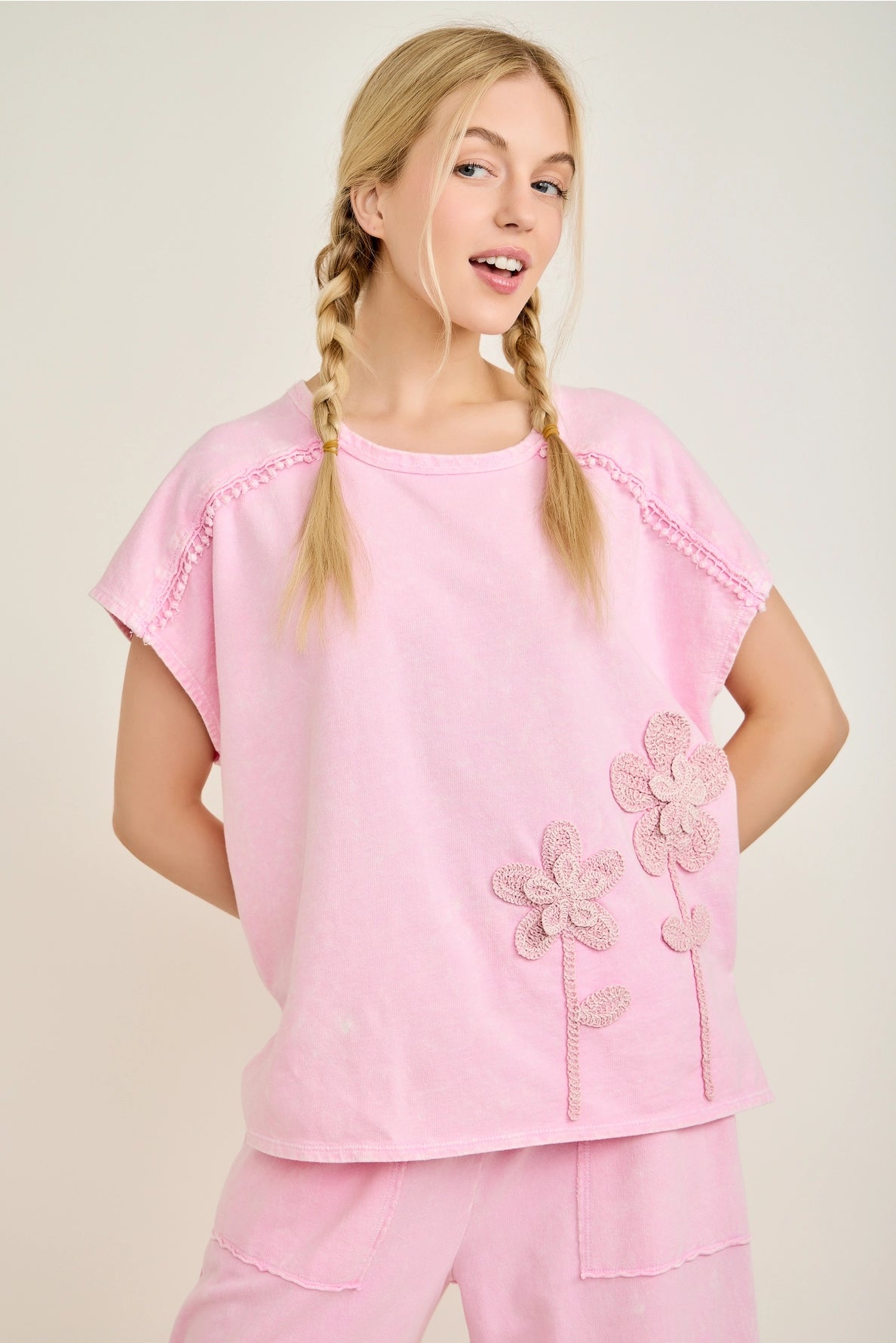 J.Her Flower Garden Top