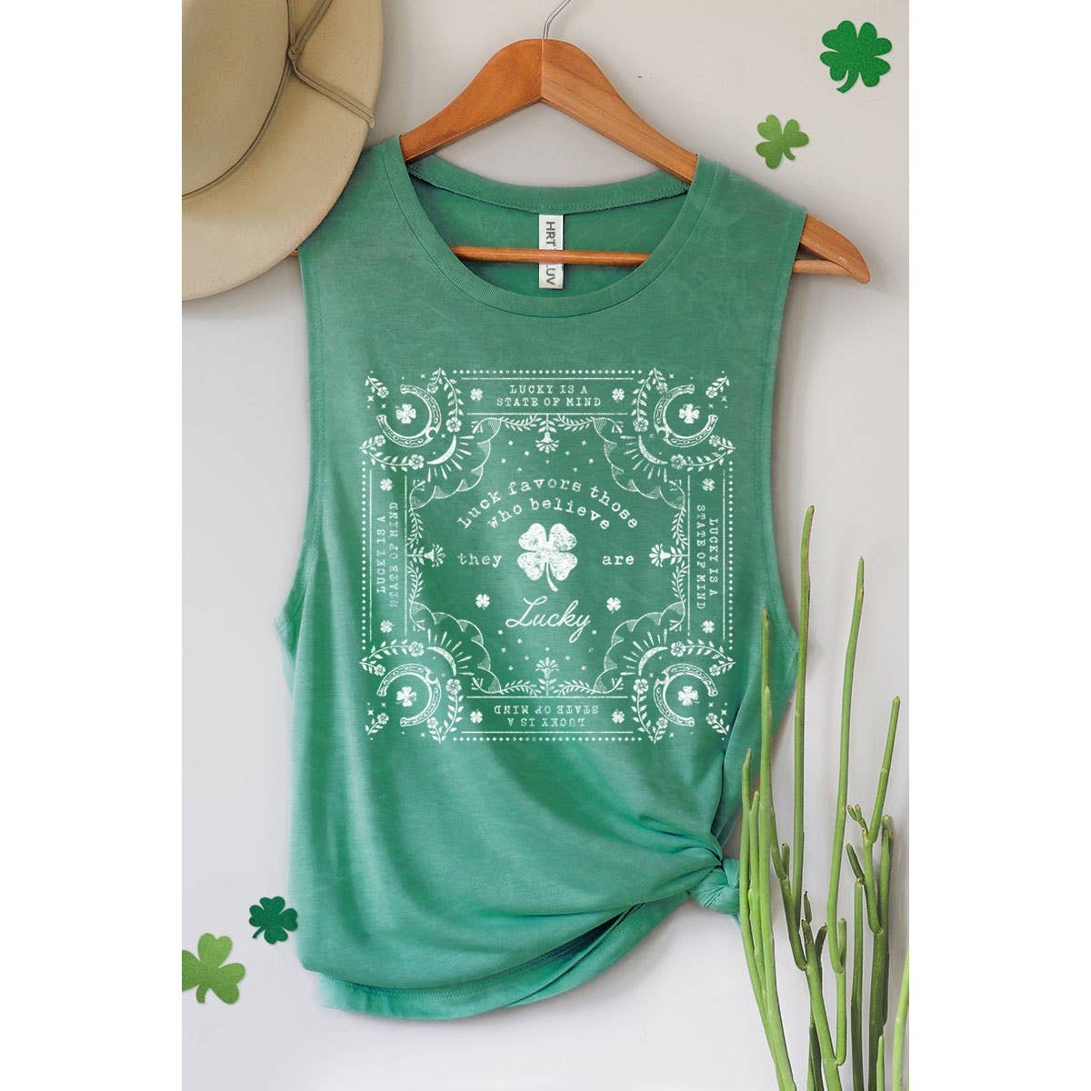 They are Lucky Graphic Tank