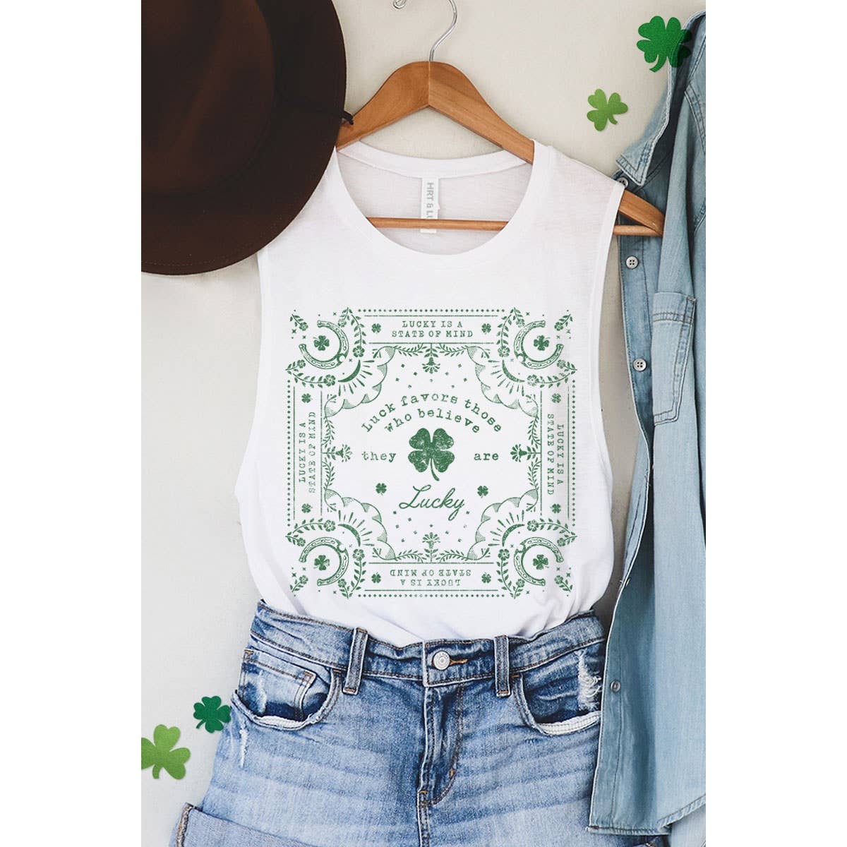 They are Lucky Graphic Tank