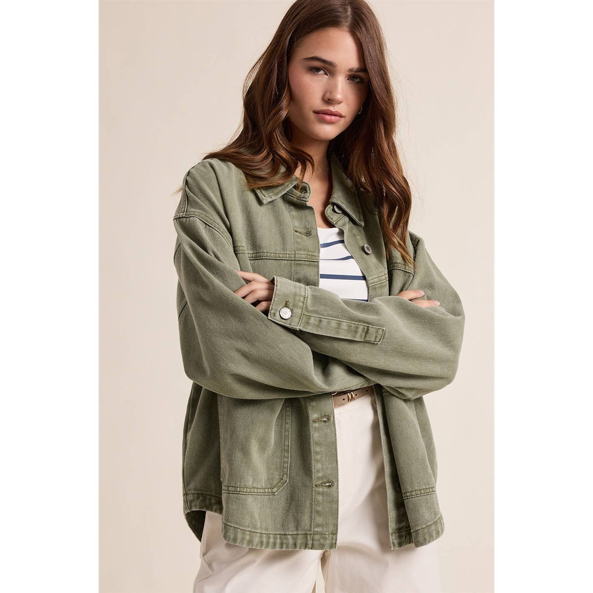 Wishlist Apparel - Relaxed Denim Trucker Jacket