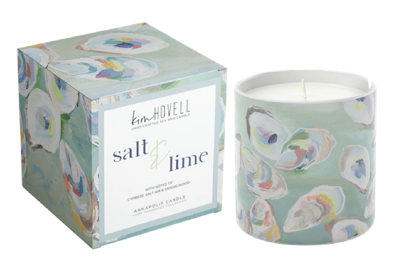Salt and Lime Oyster Boxed Candle