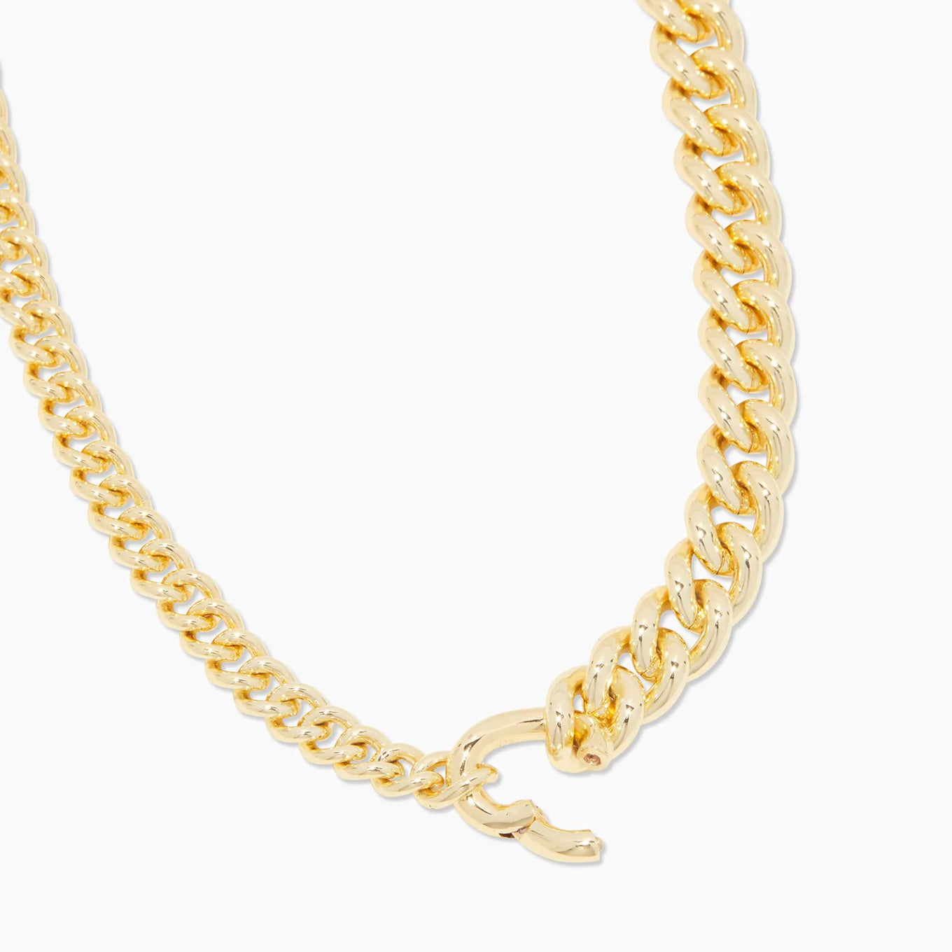 Gorjana Lou Link Asymmetrical Necklace